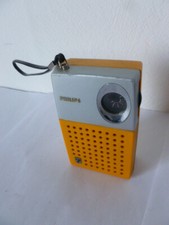 Ancien poste radio TRANSISTOR VINTAGE PHILIPS 90 RL 023 années 70
