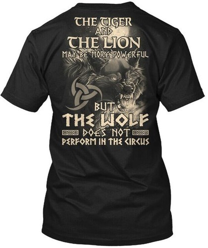 The wolf viking shirt - the, made