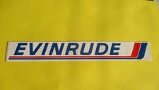 vintage sticker Evinrude motor boat outboard 3 cm / 23 cm