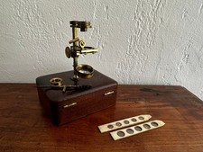Rare microscope pour naturaliste de voyage Raspail - Abraham Liverpool vers 1820