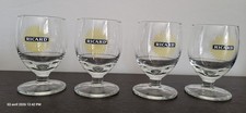 Lot de 4 verres Ricard, momie