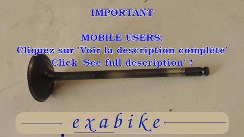 Soupape echappement pour - d'echappement,