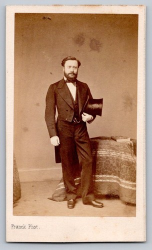 Cdv 1865 edmond about - cdv,