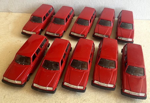 Norev jet car lot - jet, volvo