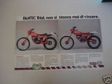 advertising advertising 1983 MOTO FANTIC TRIAL 240 and 50