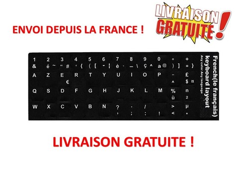 Stickers autocollant azerty - stickers,
