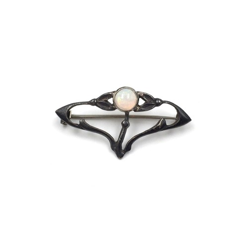 Broche art nouveau argent - nouveau,