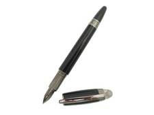 STYLO PLUME MONTBLANC STARWALKER A CARTOUCHE EN RESINE NOIRE FOUNTAIN PEN 605€