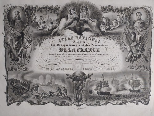 Levasseur atlas national - atlas,