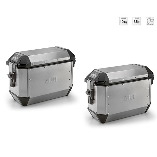 Paire valises latérales 36l - paire,