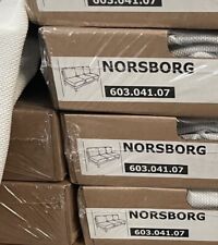 New IKEA NORSBORG 3 SEAT SOFA COVER SLIPCOVER 7 Pc