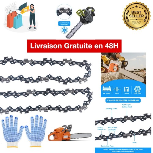 Chaîne tronçonneuse cm - 35,