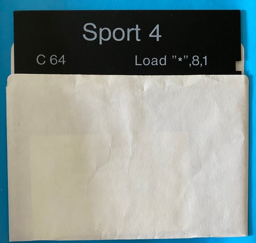 Sport disk commodore c64 - 4, disk,