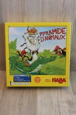 HABA Children's Board Game - The Pyramid of Animals - Wooden - Balance