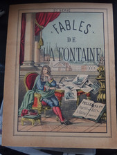 Fables de la fontaine 3 éme série Pellerin & cie image d Epinal