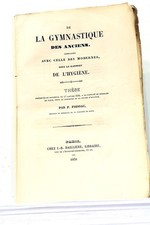 LIVRE ANCIEN GYMNASTIQUE DES