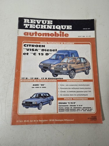 Revue technique automobile - revue,