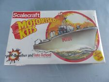 SCALECRAFT motorised model boat kits MINESWEEPER NEW in blister England