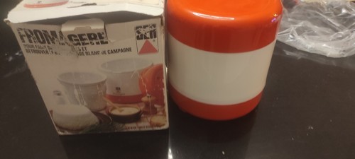 Fromagère vintage seb - seb, orange
