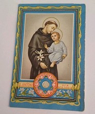 Relic Pious Image Saint Anthony of Padua 