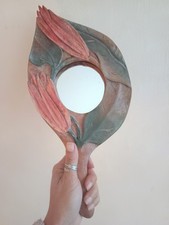 Miroir à main, décoratif en