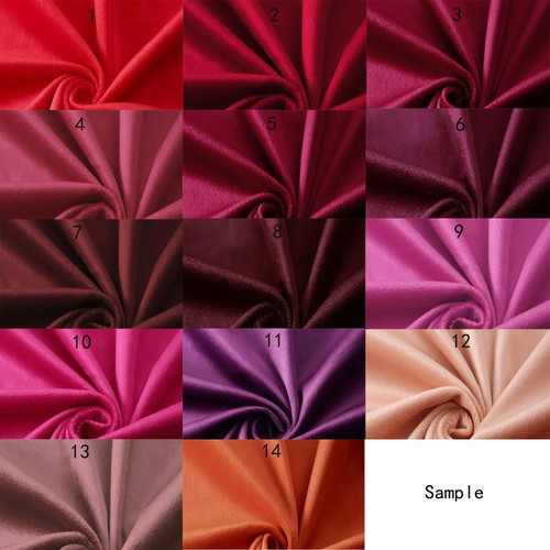 Rouge tissu velours par - par, le