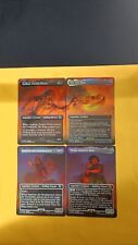 4xMTG Lord Of The Rings LOTR The One Ring BORDERLESS FOIL SCENE 0451 Plus 20 Foi