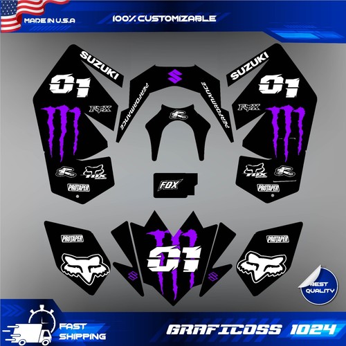 Suzuki ltr 450 atv - , stickers