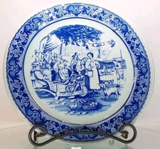 Plat de Service Ancien Delfts