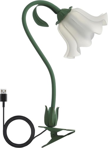 Lampe pince avec abat - pince, abat-jour