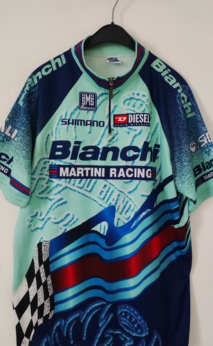 Bianchi martini vintage jersey - bianchi,