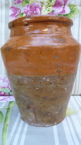 Grease pot 19th century folk