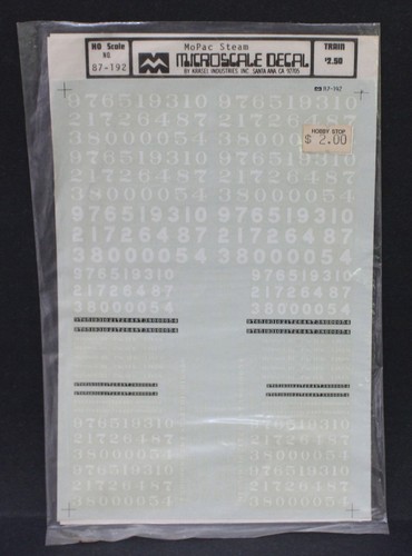 Microscale 192 1 87 - 87-192, ho