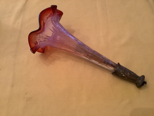 Cornet ancien tulipière en - cornet,