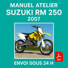 Manuel Atelier Suzuki RM 250