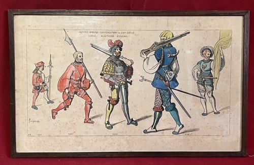 Ancienne gravure encadrée - gravure,