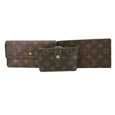 LOUIS VUITTON INTERNATIONAL VIENNOIS PORTE CHEQUIER 3SET WALLET XX38257