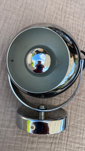 Lampe chrome applique a - chrome,