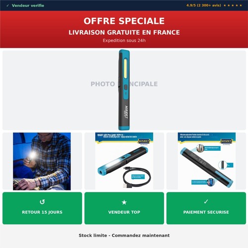 Hazet lampe stylo led 1979 - stylo,