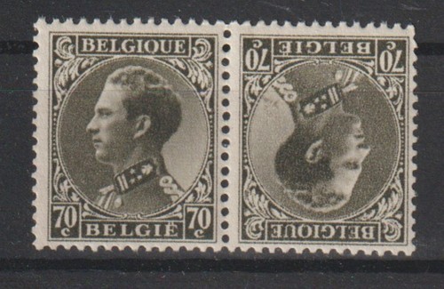 Belgium tête bêche - tête-bêche,