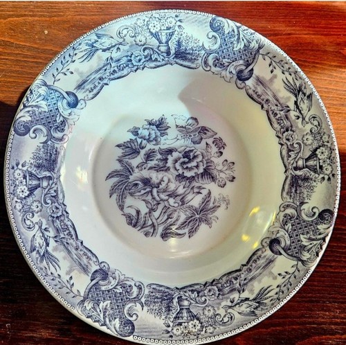 Ancienne assiette soupe - ancienne,