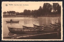 Old postcard Nivelles, Plaine Reine Astrid, general view 