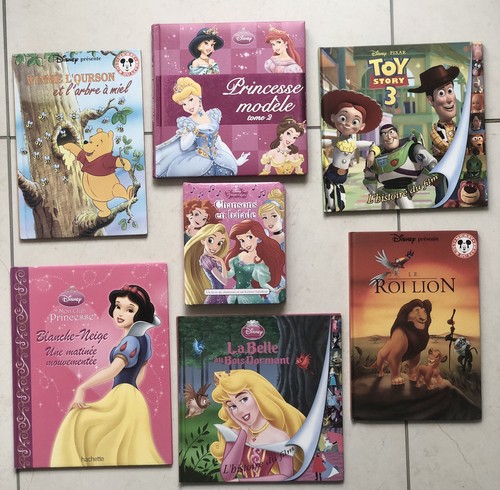 Lot livres disney en - 7,