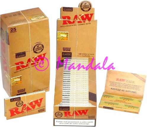 Raw regular carnets - regular, 50
