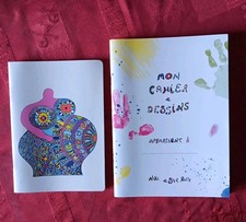 Niki De Saint Phalle cahier  + mon cahier de dessins 2018