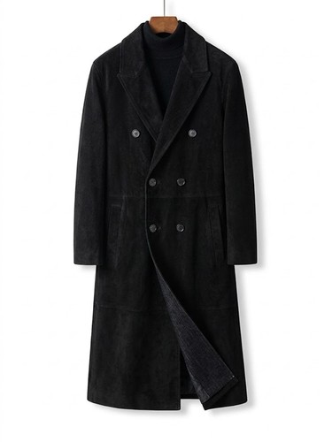 Manteau long daim - en,