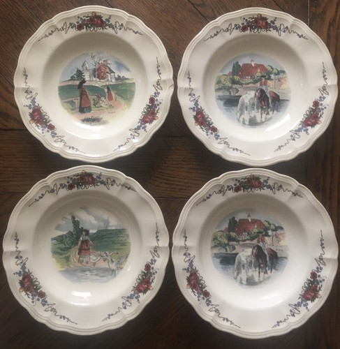 Lot assiettes en - lot, 4