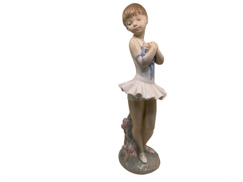 Figurine porcelaine lladro nao - porcelaine,