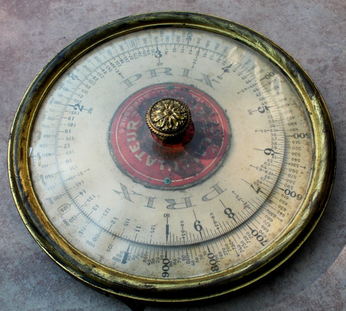 Rare ancienne règle calcul - rare,