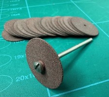 20 X Aluminium Oxyde Découpe Roues & Tonnelle pour Dremel Proxxon Etc